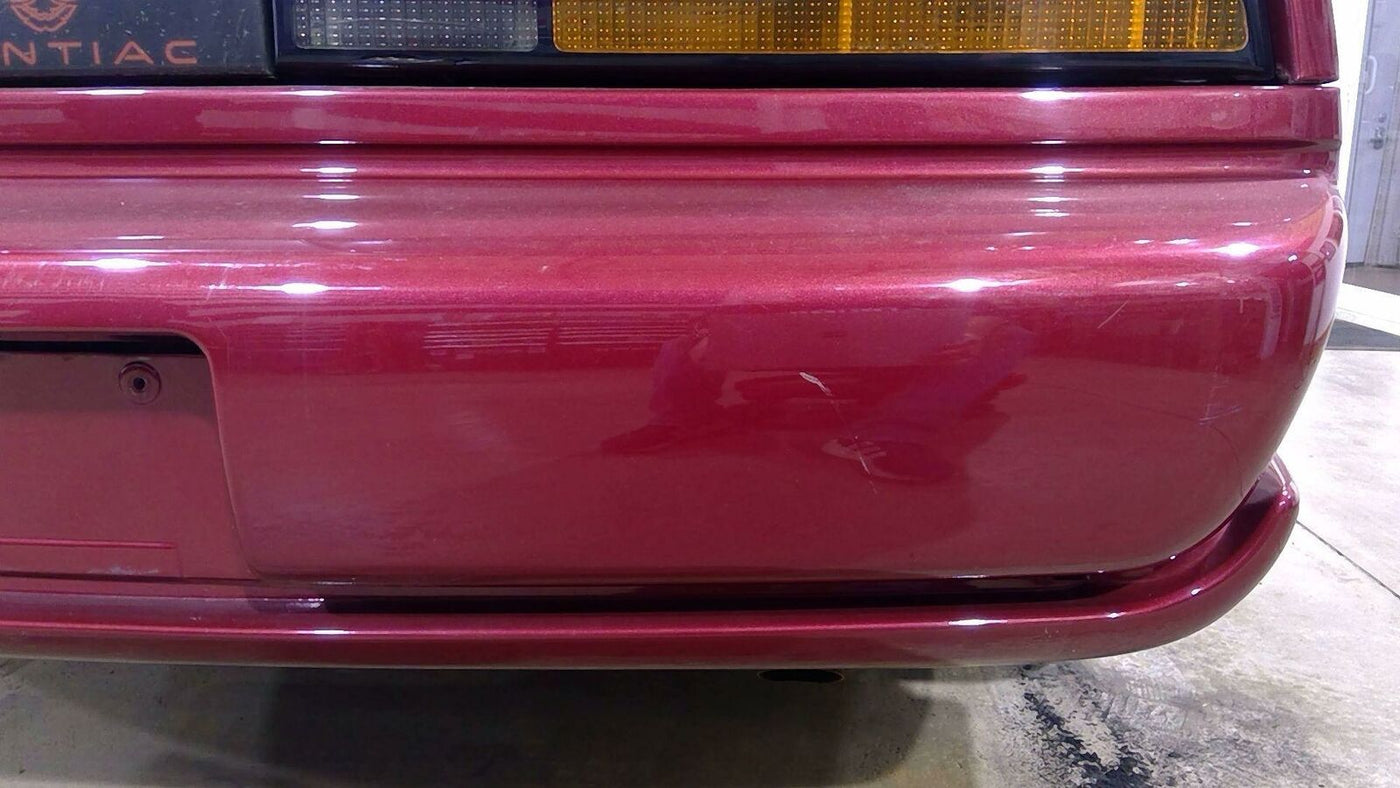 91-92 Pontiac Firebird Rear Bumper (Brilliant Red Metallic 75U) See Notes