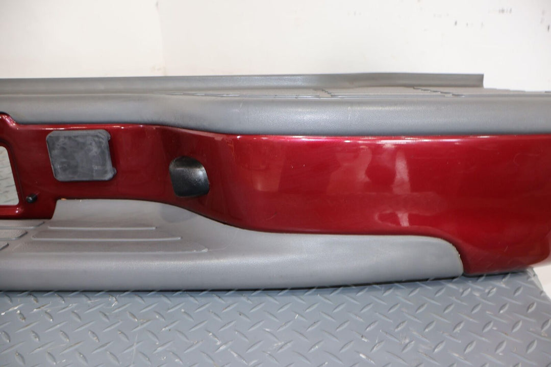 01-06 Chevy Tahoe Z71 Rear Bumper (Sport Red 63u) Mild Dents On Both Corners