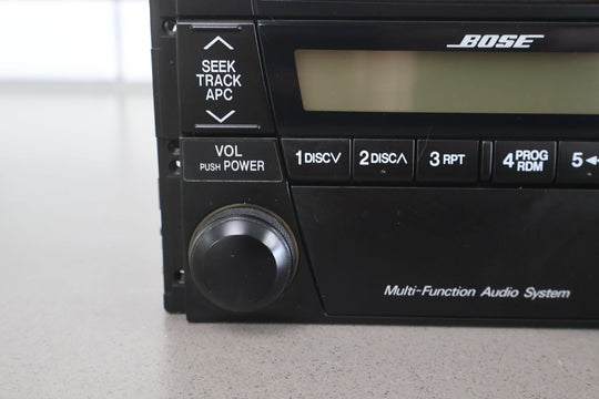 01-03 Mazda Miata OEM Bose AM-FM-CD Player For Parts or Repair (Bad Display)