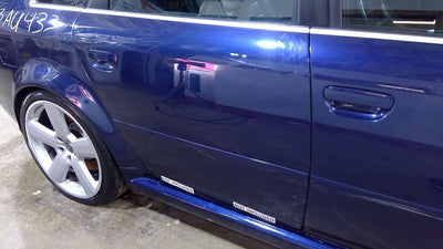 03-04 Audi RS6 Passenger Right Rear Door (Megello Blue Pearl) See Notes/Photos
