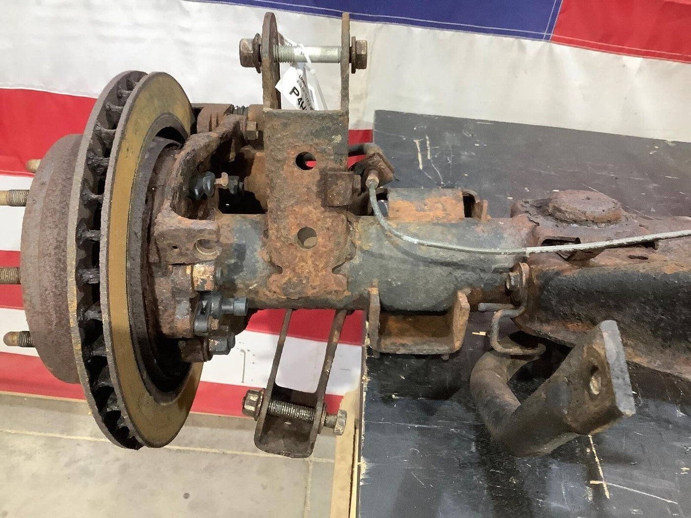 03-05 Hummer H2 Rear Axle 4.10 Gear Ratio (Opt GT5) W/ Brakes (125K Miles)