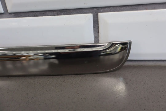 01-02 Lexus LX470 Chrome Trim From Rear Hatch Tailgate (Above License Plate)