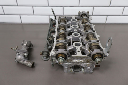 99-00 Mazda Miata NB 1.8L DOHC Cylinder Head W/Water Neck & Fuel Rail *Untested*