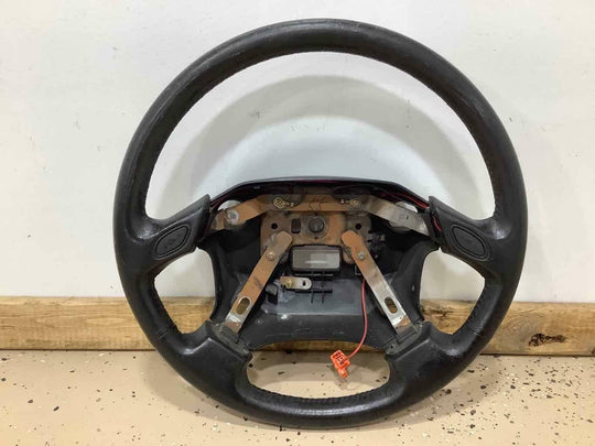 89-91 Mazda RX7 Leather Steering Wheel (Black) See Notes