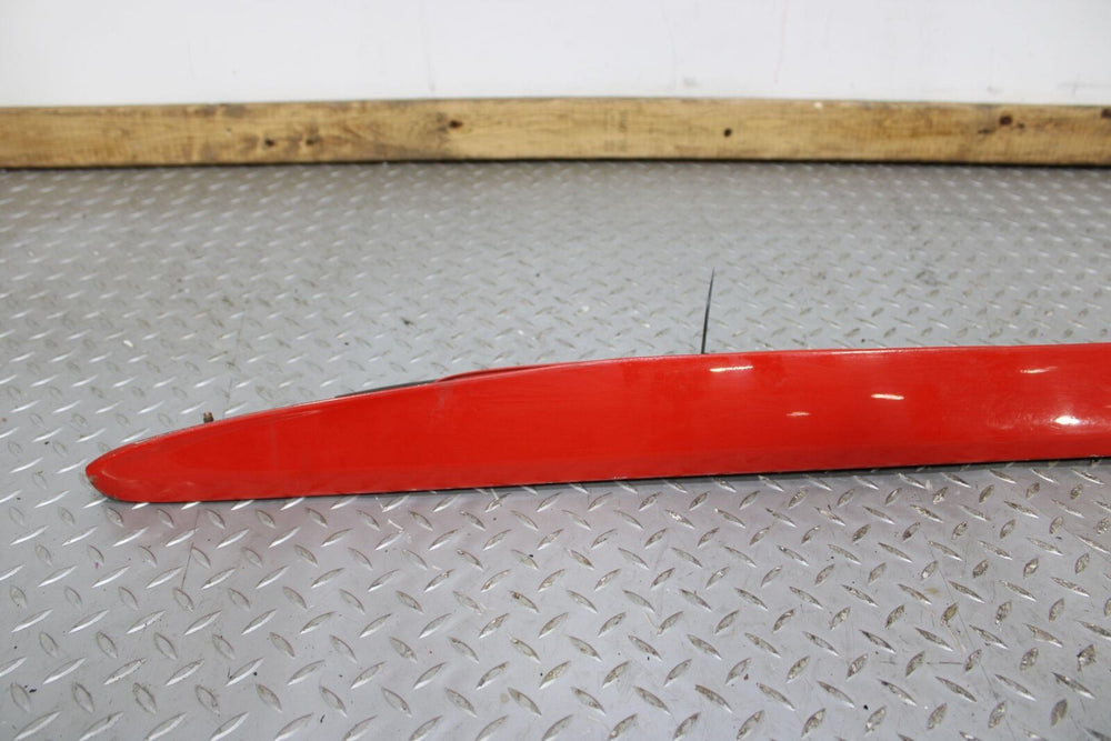 84-86 Nissan 300ZX Z31 (2+2) Left Driver Side Rocker Moulding OEM (Hot Red 526)