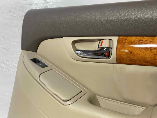 03-07 Lexus GX470 REARRight RH Passenger Interior Door Trim Panel (Ivory LH00)