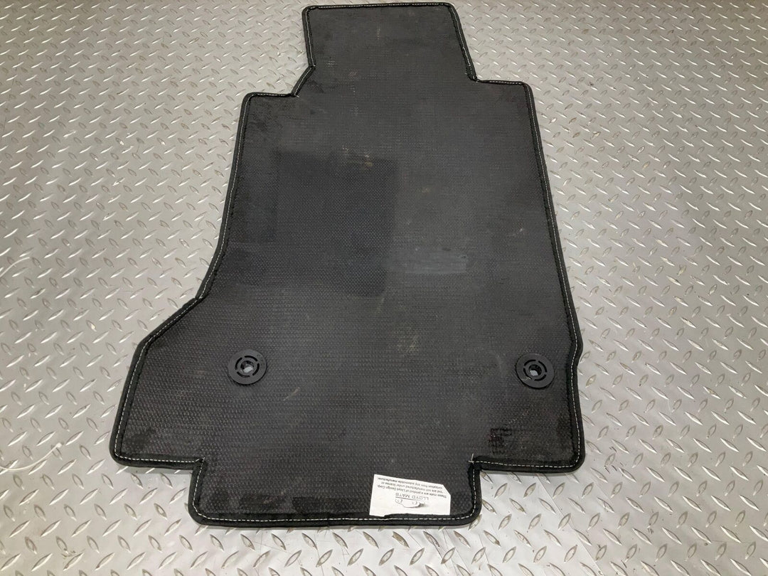 05-08 Chevy Corvette C6 Z06 Pair Left&Right Cloth Floor Mats (Black 19i) Notes