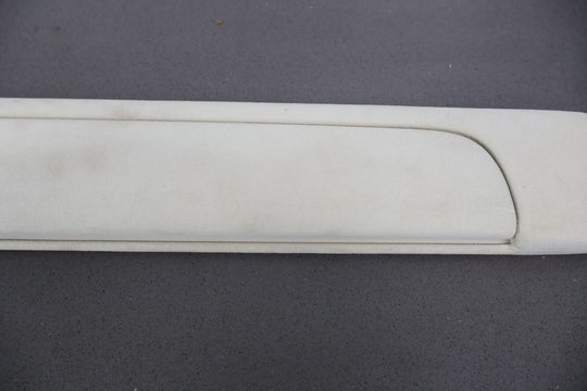 2016-2020 Tesla Model X Right RH Suede Interior Sunvisor (Cream) 1108418-03-B