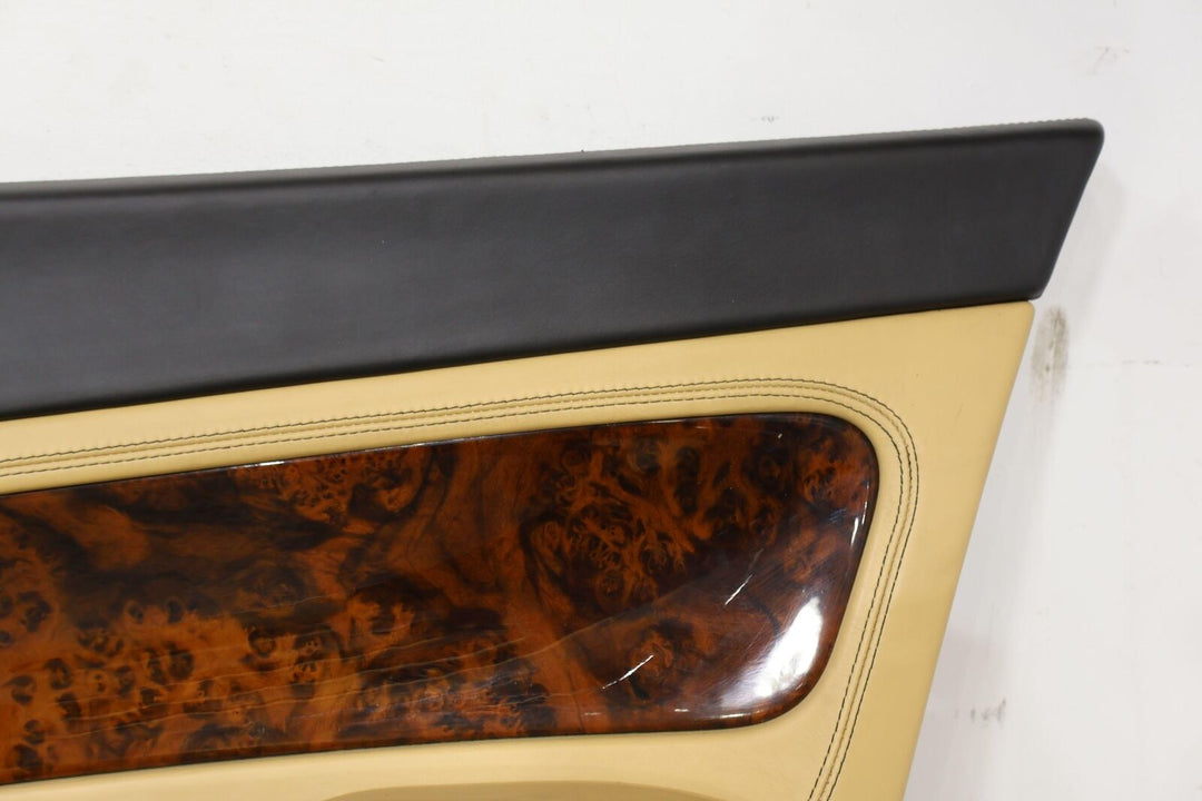 04-10 Bentley Continental GT Right RH Interior Door Trim Panel (Saffron Beluga)