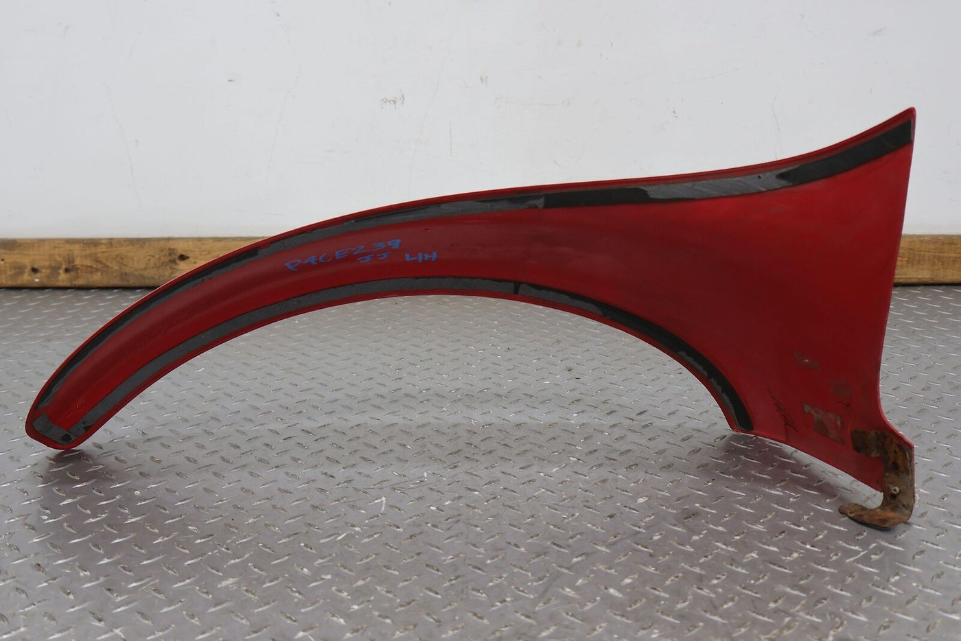 03-06 Chevy SSR Left LH Rear Rocker Moulding (Redline Red 70U) Rear Only