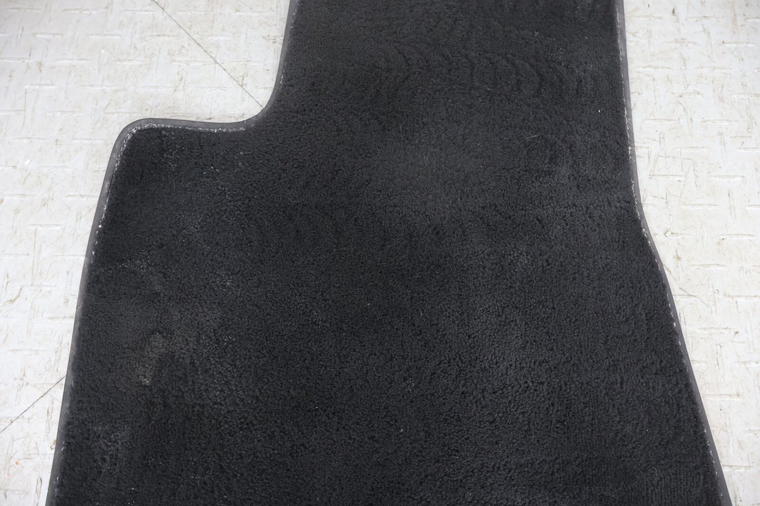 17-20 Tesla Model 3 OEM Cloth 4 Pieces Floor Mats Set (Black) Light Wear