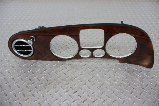 03-10 Bentley Continental GTC GT Speedometer Trim Bezel (Woodgrain) See Notes