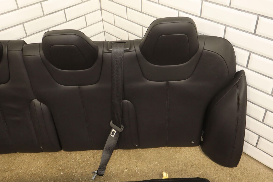 2016 Tesla Model S Gen 3 Black Leather Heated Seat Set (Front/Rear) OEM