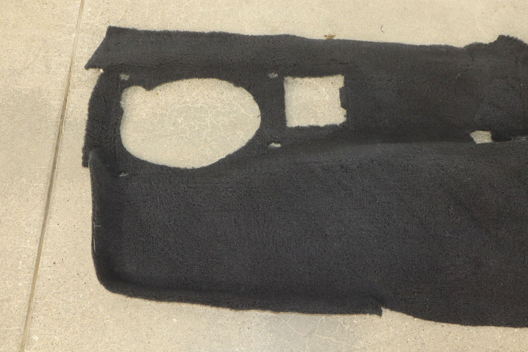 90-93 C4 Corvette Coupe Interior Trunk Carpet Cleanout (4 Pieces) Black