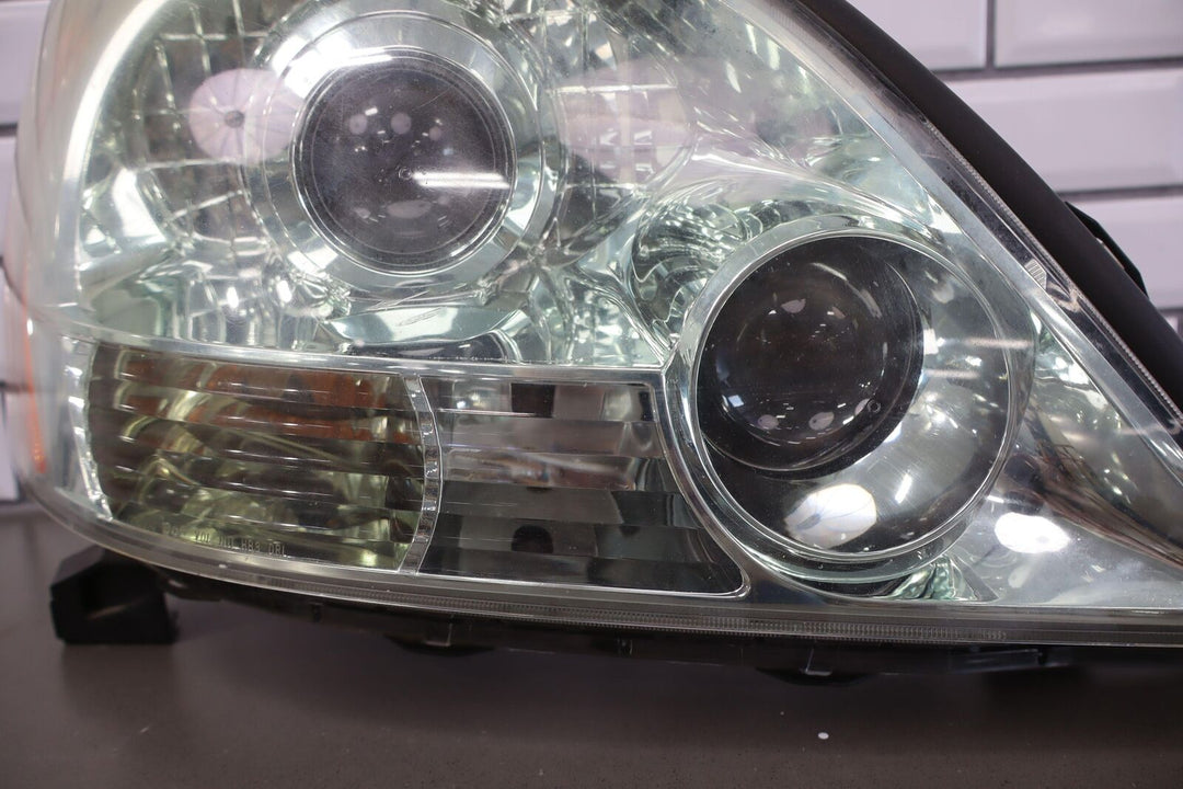 03-09 Lexus GX470 RH Right Passenger Headlight OEM Hazy Lens Tested