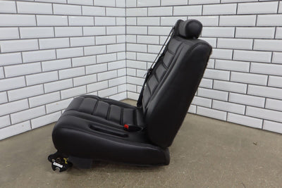 03-07 RH Right Passenger Hummer H2 OEM 3rd Row Leather Seat (Ebony 482)