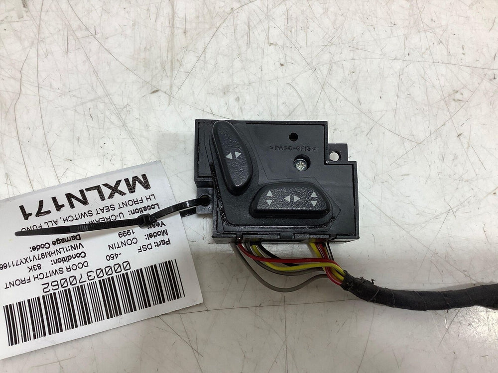 99-02 Lincoln Continental Driver Left Front Power Seat Switch