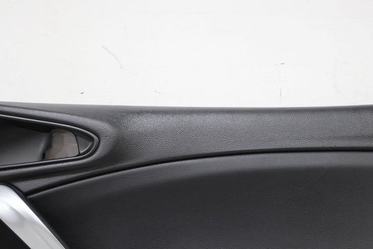 17-20 Fiat 124 Spider Right RH Interior Door Trim panel (Nero XR) Light Wear