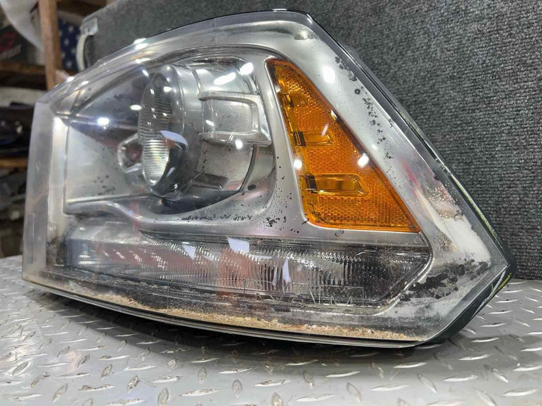 13-18 Ram 1500/2500 Laramie Longhorn Left LH Headlight (Chrome) PARTS OR REPAIR