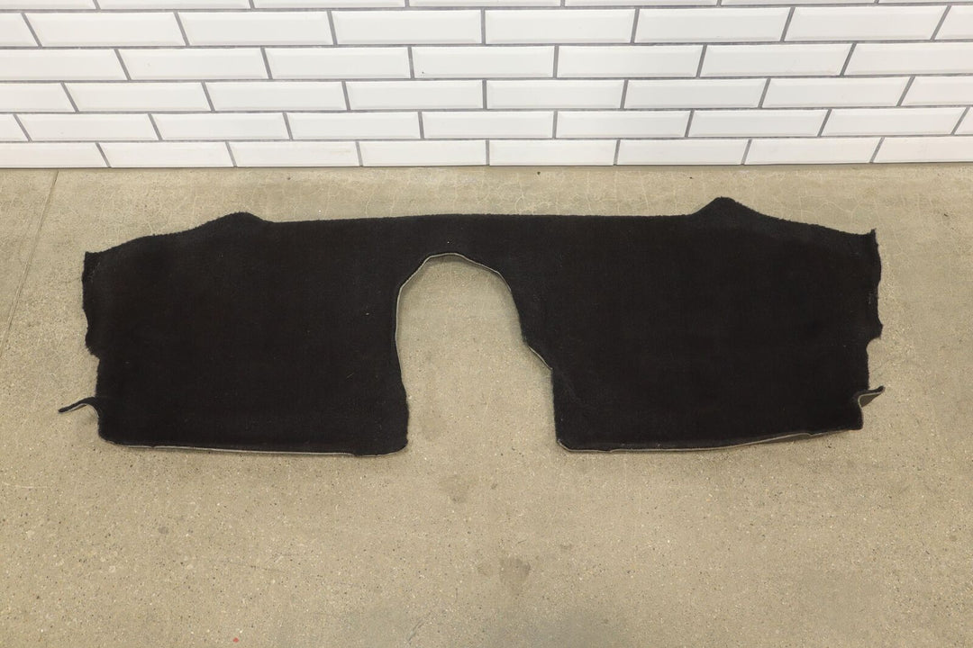 90-93 C4 Corvette Coupe Interior Trunk Carpet Cleanout (4 Pieces) Black