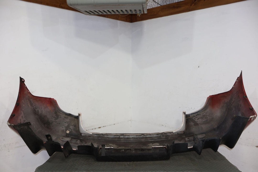 08-15 Mitsubishi Lancer EVO X Rear OEM Bumper (Rally Red P26) USDM See Photos