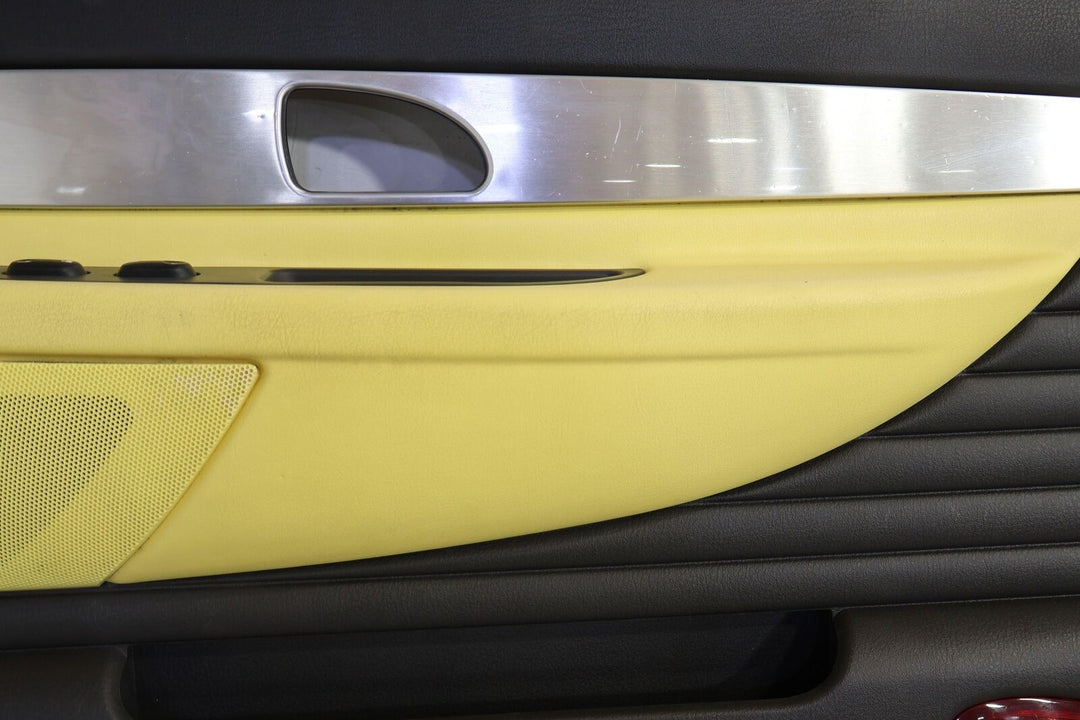 02-05 Ford Thunderbird Right Interior Door Trim Panel (Yellow & Black) See Notes