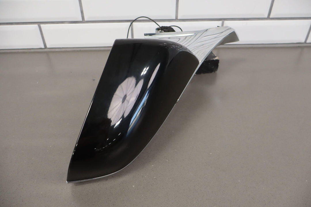 2012-2015 Tesla Model S Left LH Power Door Mirror (Black & Chrome) Tested