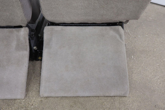 2003-2006 Chevy Suburban 2nd Row Cloth Captains Chair Seats (Dark Charcoal 92D)