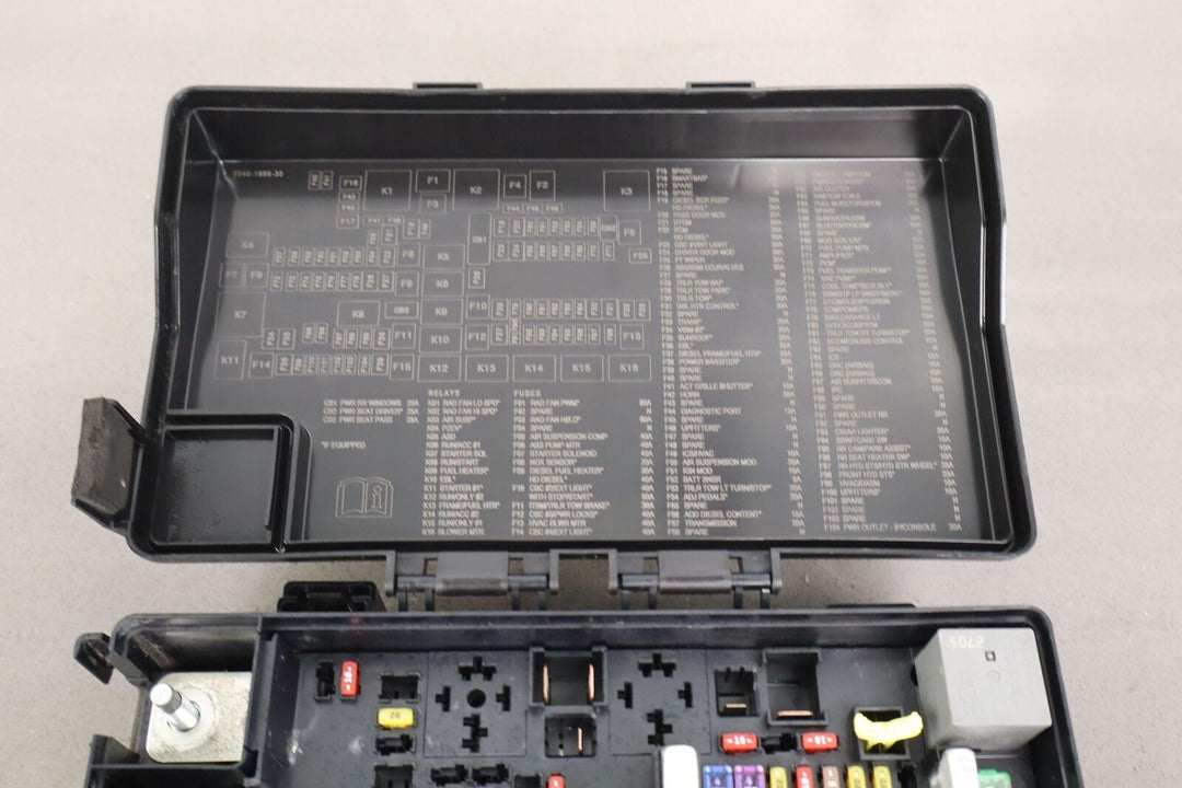 14-19 Ram 1500 3.0L Diesel Engine Fuse Relay Junction Box (68258536AA) 93K