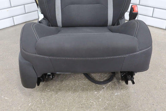 16-23 Chevy Camaro Coupe Right Passenger Front Seat Jet Black Cloth *Blown Bag*