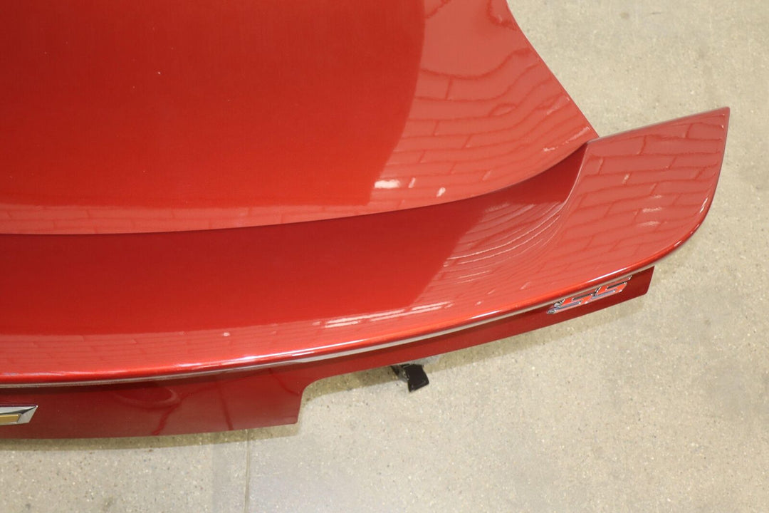 14-15 Chevy Camaro SS Read Trunk Deck Lid W/Spoiler (Opt D80) Red Rock Metallic