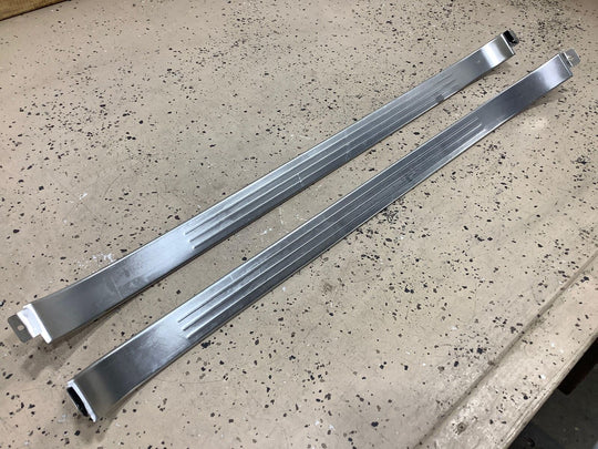 03-10 Bentley Continental GT Driver & Passenger Pair of Aluminum Sill Plates