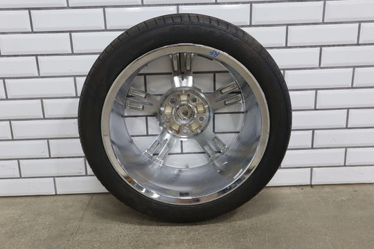 c7 corvette chrome wheels and tires