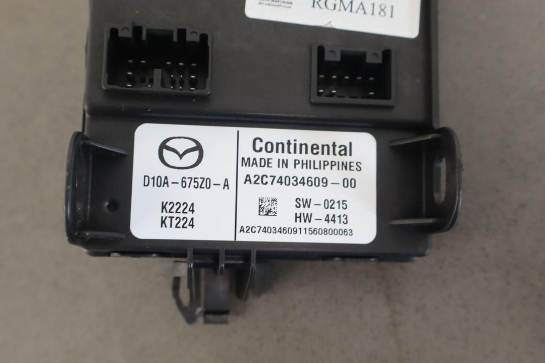 2016-2017 Mazda Miata ND OEM Body Control Module (D10A675Z0A)