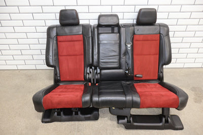 2015 Jeep Grand Cherokee SRT8 Heated/Cooled Leather& Suede Seats (Black/Red XR)