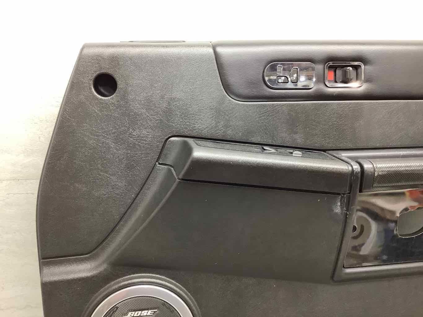 03-07 Hummer H2 Front Right RH Interior Door Trim Panel (Ebony) See Notes