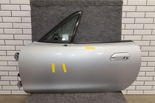 99-00 Mazda Miata Left Driver Door Shell Highlight Silver (18G) *See Photos*