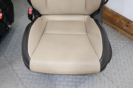 2010 Chevy Camaro SS Leather Seat Set (Beige AFO) Power Tested(Driver Bag Blown)