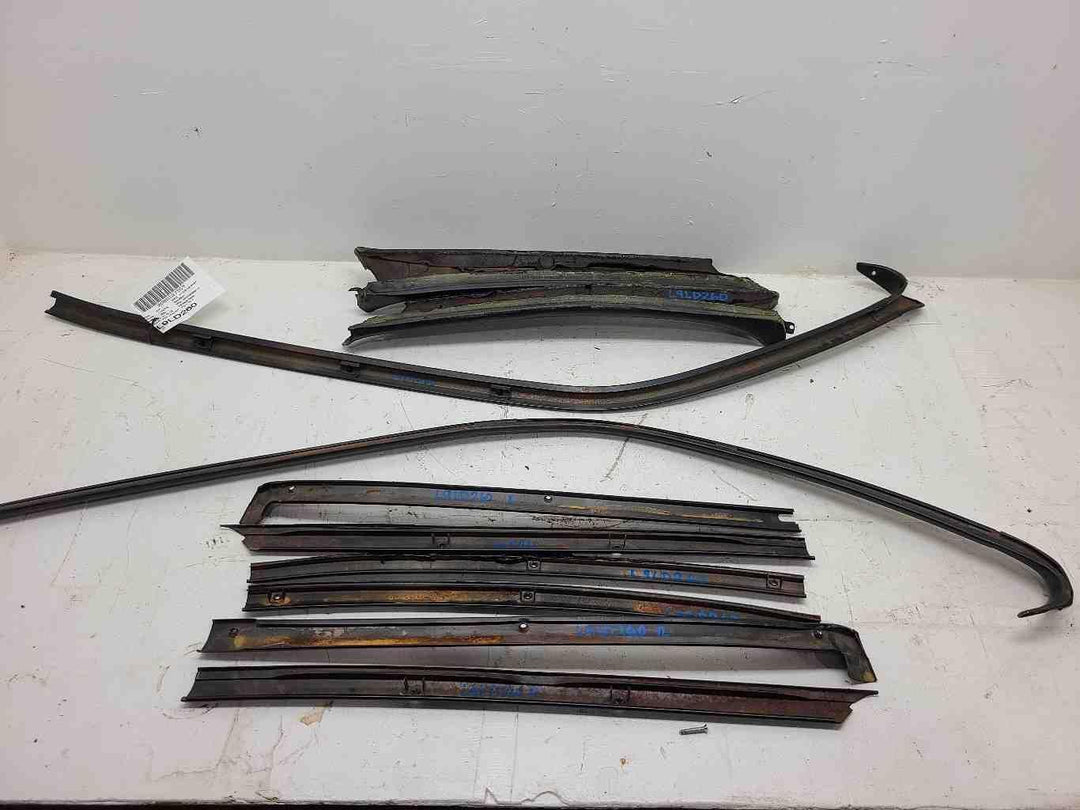 1969 Oldsmobile Toronado OEM Black Interior Headliner Trim Moldings