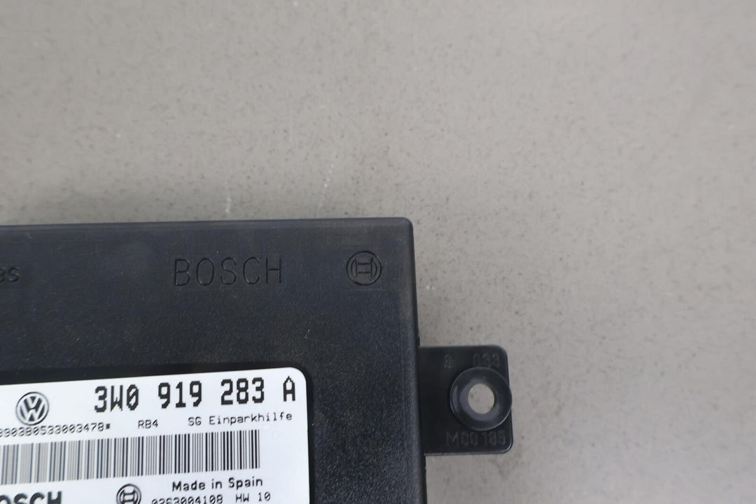 06-12 Bentley Flying Spur Parking Park Assist Control Module (3W0919283A)