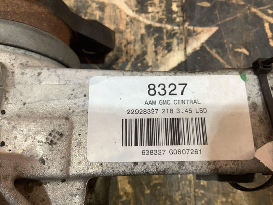 14-15 Camaro SS Rear Carrier Differential 3.45 Ratio G80 (136K Miles) Manual