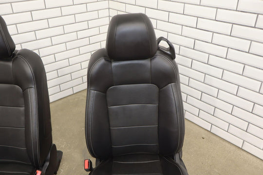 15-17 Ford Mustang Convertible Heated/Ventilated Leather Seat Set (Front/Rear)