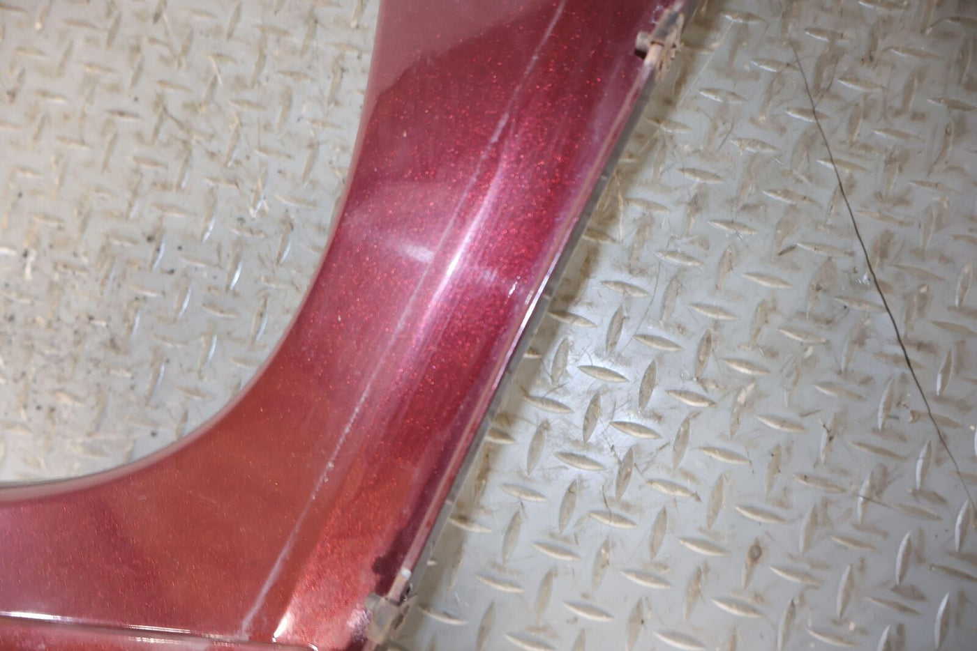 03-09 Hummer H2 OEM Front Right Passenger Fender (Twilight Maroon 49U) See Notes