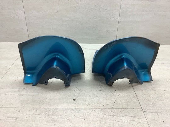 1973 Ford Galaxie LTD Front Bumper Filler Mouldings - Blue