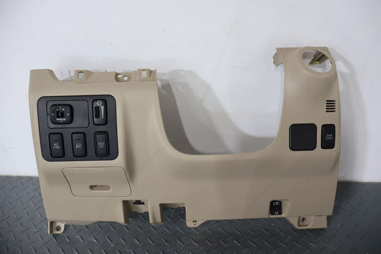 03-09 Lexus GX470 Left LH Driver Interior Knee Bolster W/Switches (Ivory LH00)