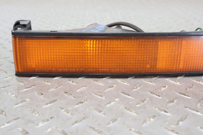 89-93 Toyota Supra Front Left LH Turn Signal Light (Amber) Heat Cracked Lens