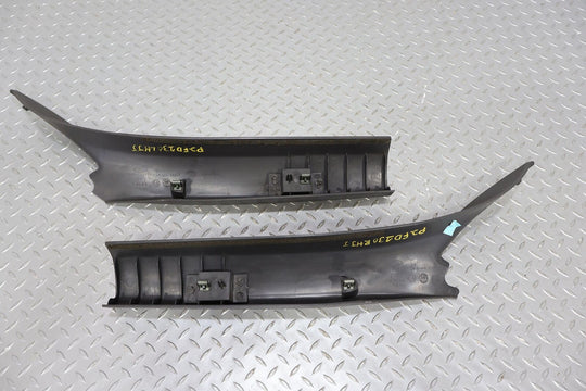 02-05 Ford Thunderbird Pair LH & RH Interior A Pillar Trim Panels (Ebony)