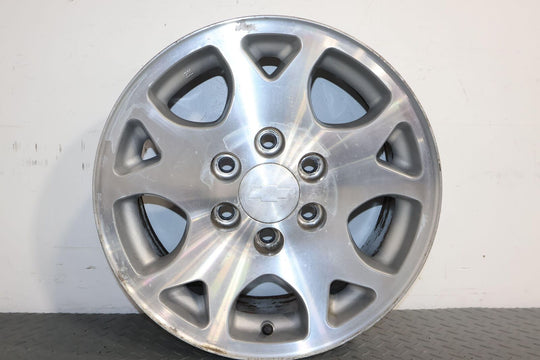 01-06 Chevy Tahoe Z71 OEM 17x7.5 Aluminum Wheel Set of 4 (N88) Curb Marks