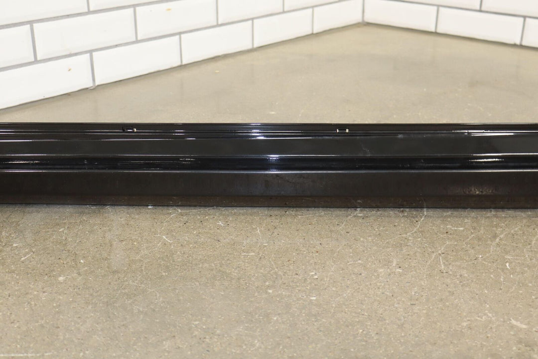 2021-2024 Tesla Model S Driver Left Rocker Molding / Side Skirt (Black SOLB)