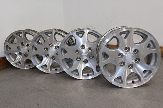 01-06 Chevy Tahoe Z71 OEM 17x7.5 Aluminum Wheel Set of 4 (N88) Curb Marks